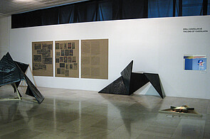 Hall with the Red Star that was removed from Belgrade City hall in 1996, yugo exhibition 