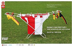 Poster of the exhibition The Germans Did Not Come