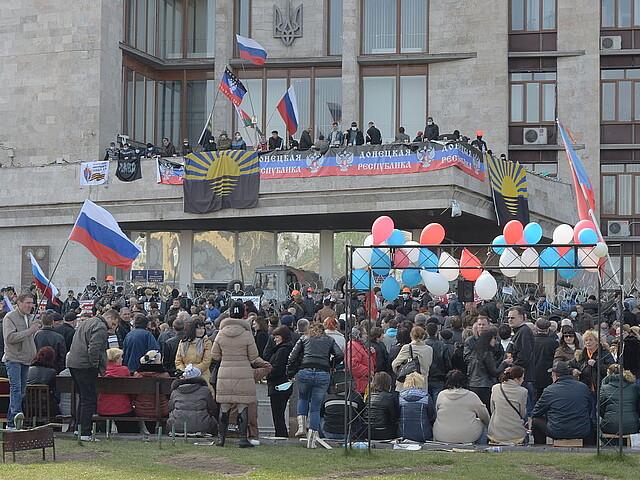 Donbas demonstration