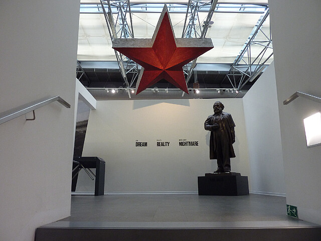 Entrance to the Museum of Commmunism