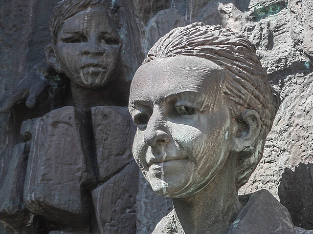 Bust of Lyudmila Zhivkova, Sofia